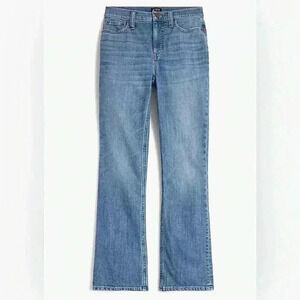 JCREW Flare crop mid-rise jean in all-day stretch - NWT